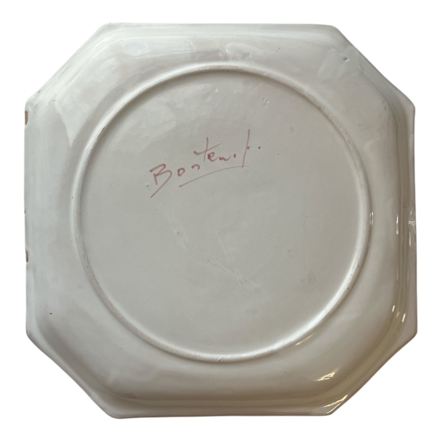 Vintage Octagonal Ceramic Plate – Milano Chiesa di San Marco (1983)