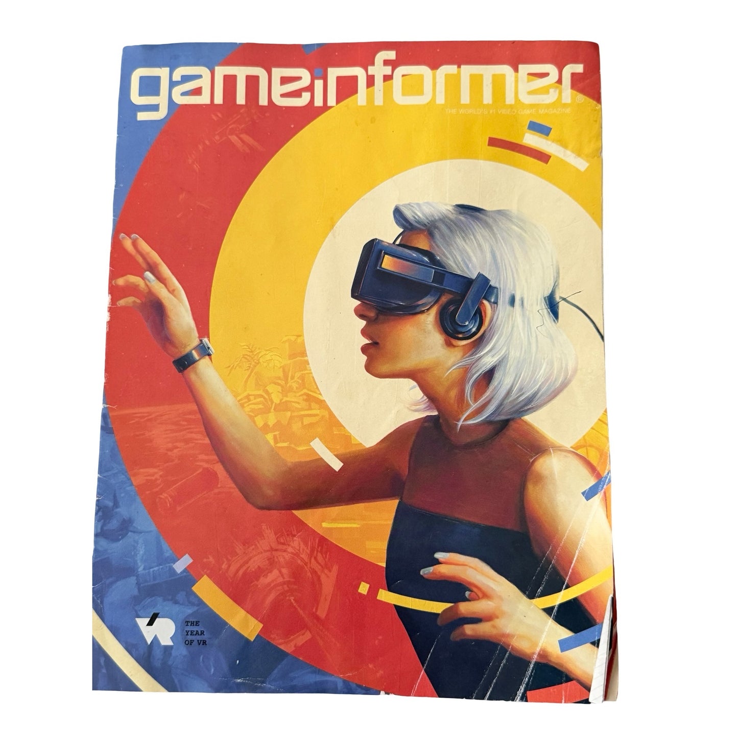 Lot of 4 Game Informer Magazines Horizon Zero Dawn Shadow of War VR Hellblade 2017