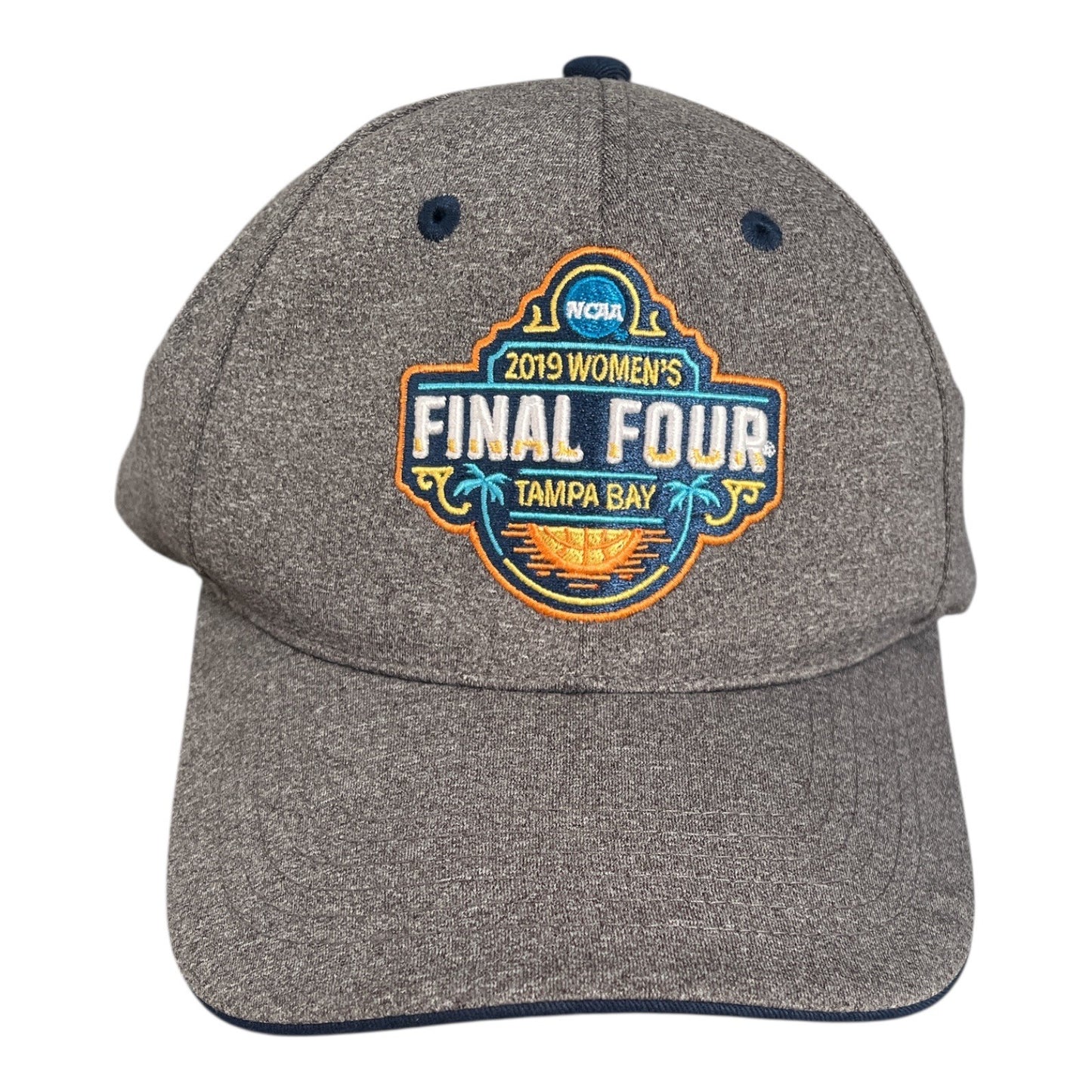 2019 NCAA Women’s Final Four Tampa Bay Adjustable Hat Gray Heather MainGate