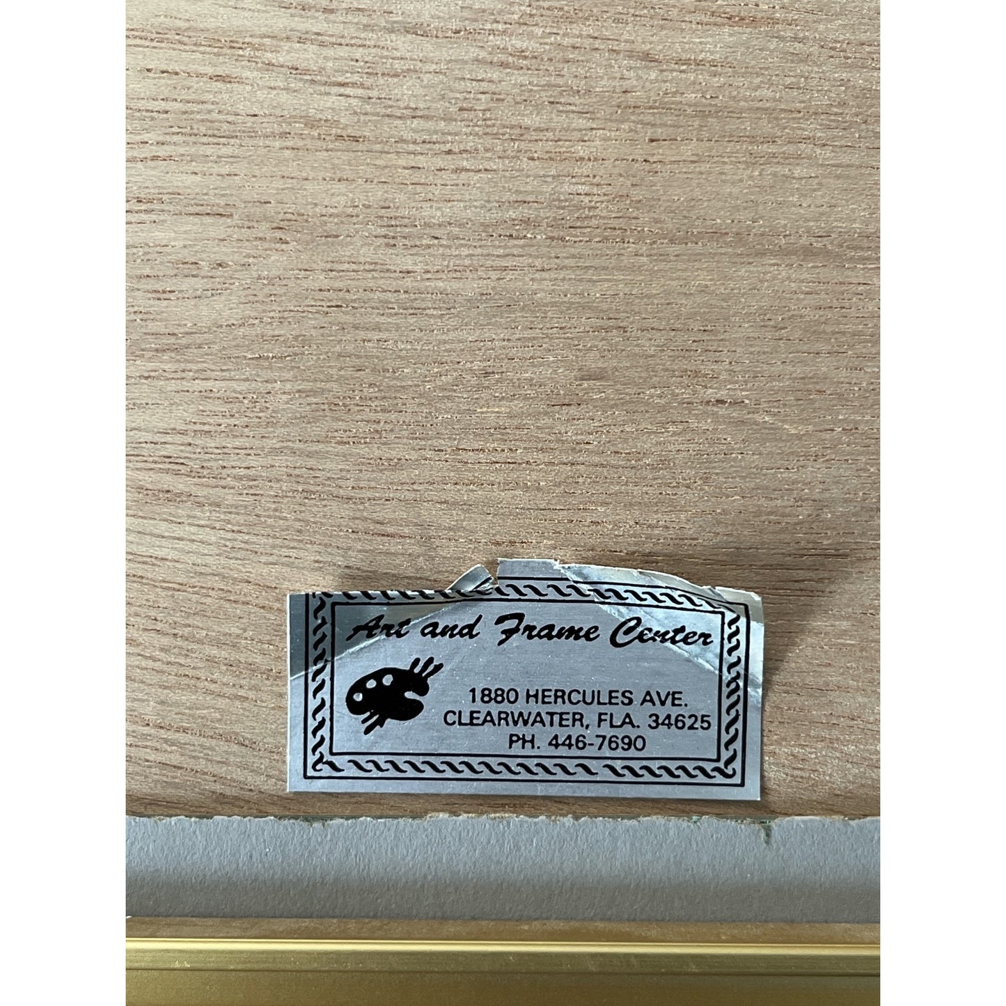 Vintage Merle Garver Barnhill Grand River Fairport Harbor Lighthouse Framed Print