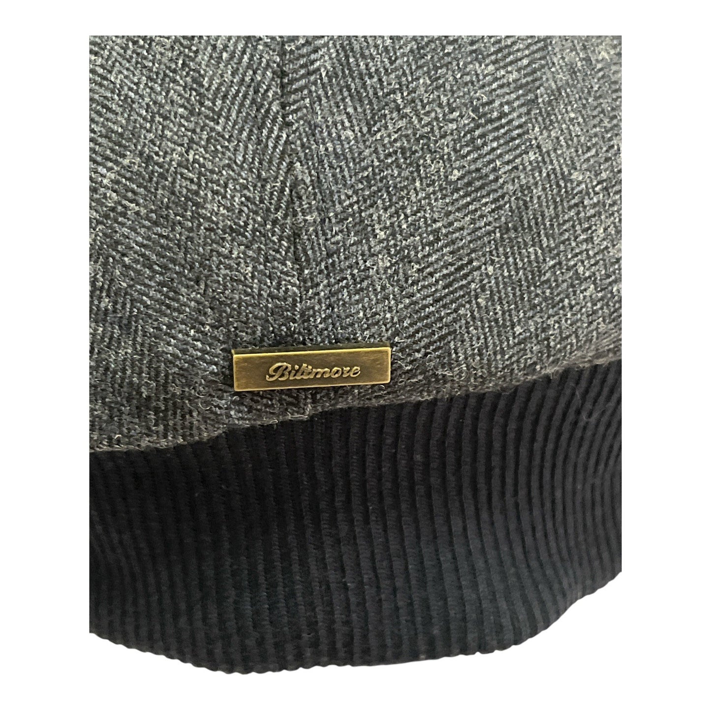 Biltmore 1917 Men’s XL Flat Cap – Wool Blend Herringbone Newsboy Ivy Hat