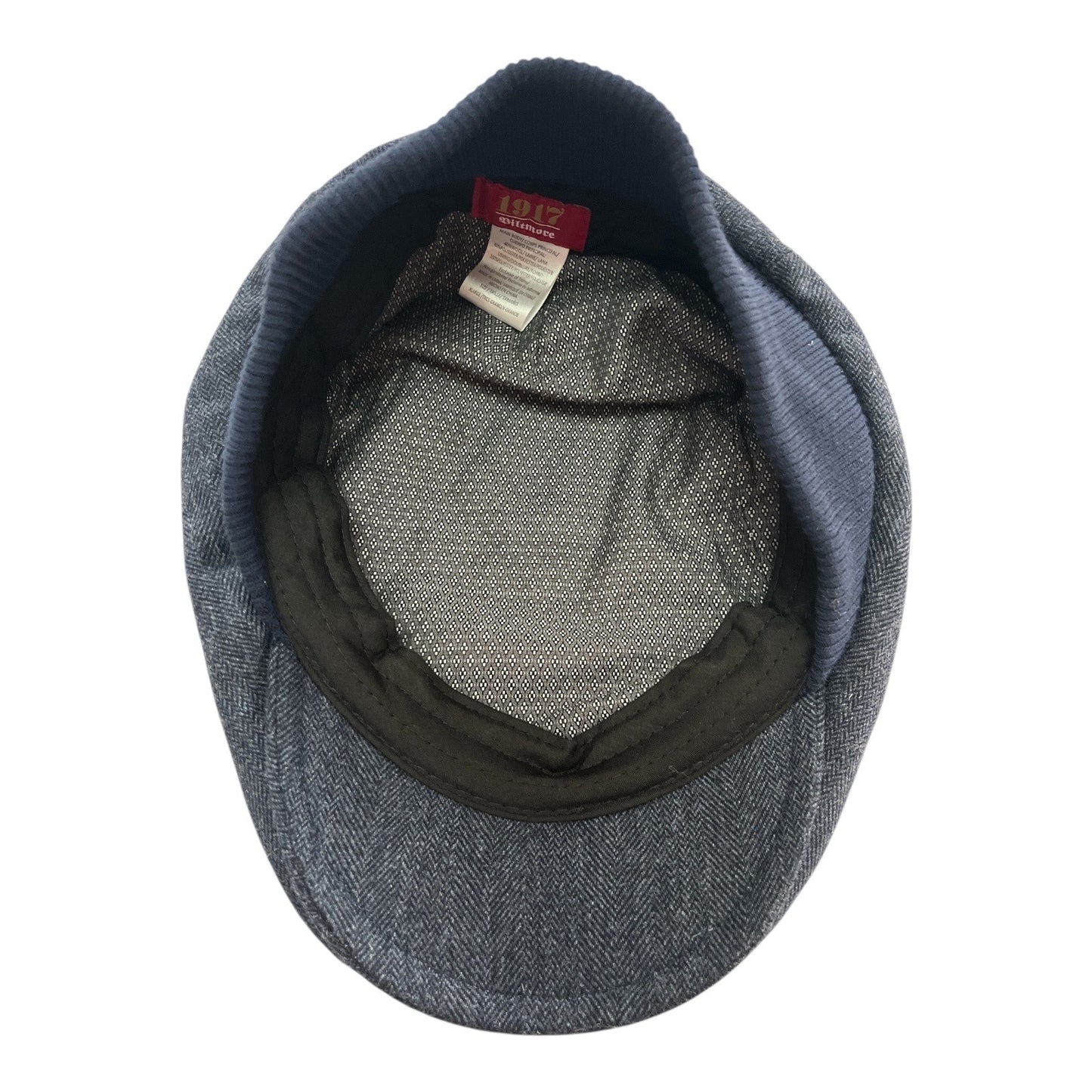 Biltmore 1917 Men’s XL Flat Cap – Wool Blend Herringbone Newsboy Ivy Hat