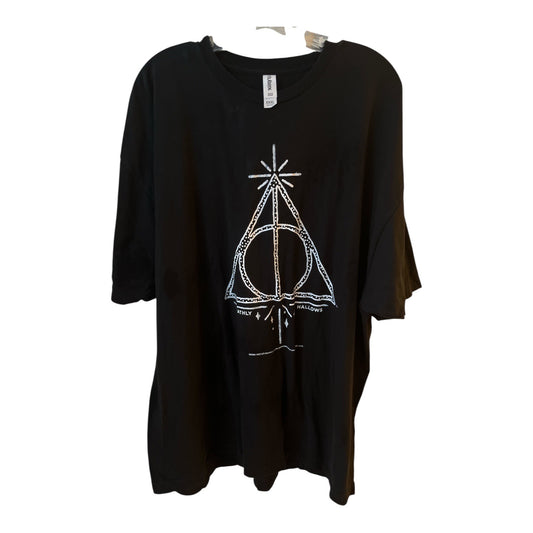 Mystical Symbol Graphic T-Shirt – Black – Tultex XXXL – 26 x 32 – Fan-Inspired Design