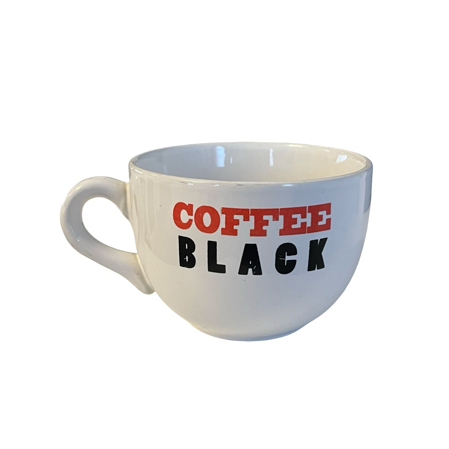 Big Movie Inspired Coffee Mug Piano Scene Red Sneakers Coffee Black Large Cup