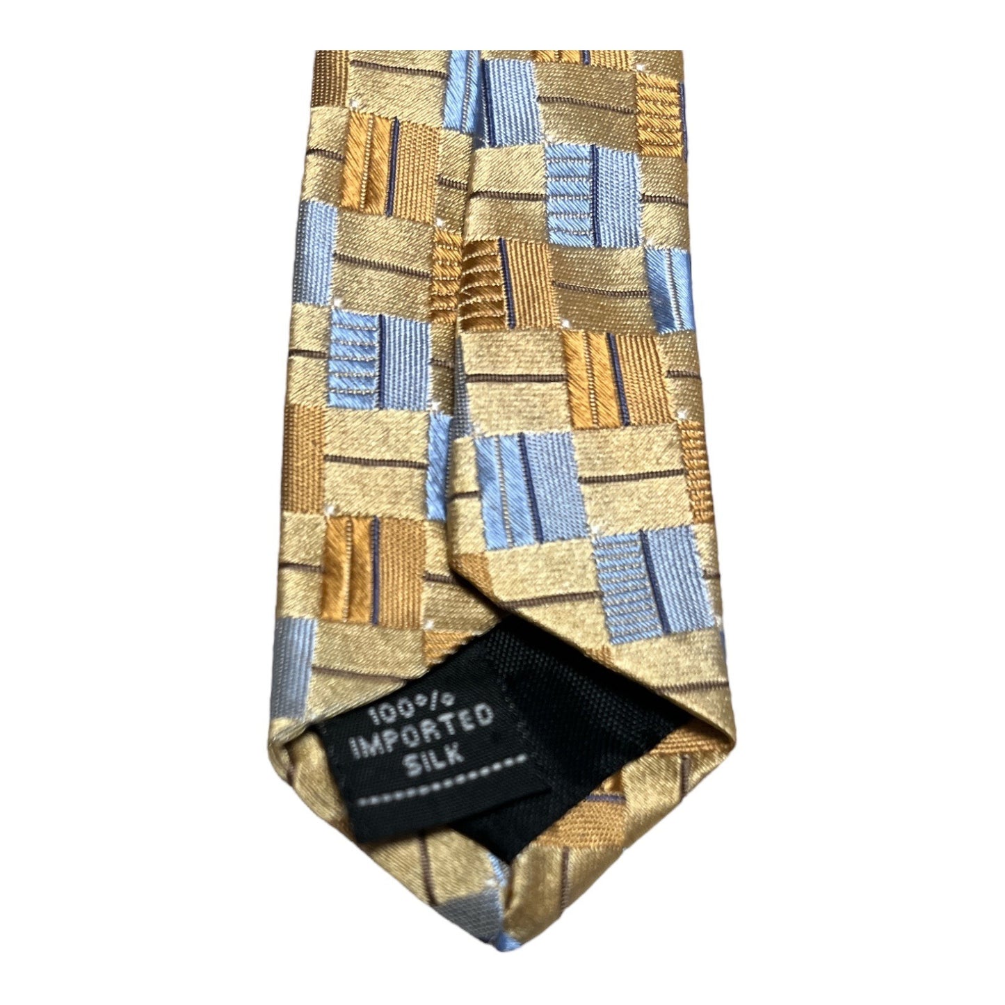 Vintage Croft & Barrow Men's Necktie – Geometric Pattern