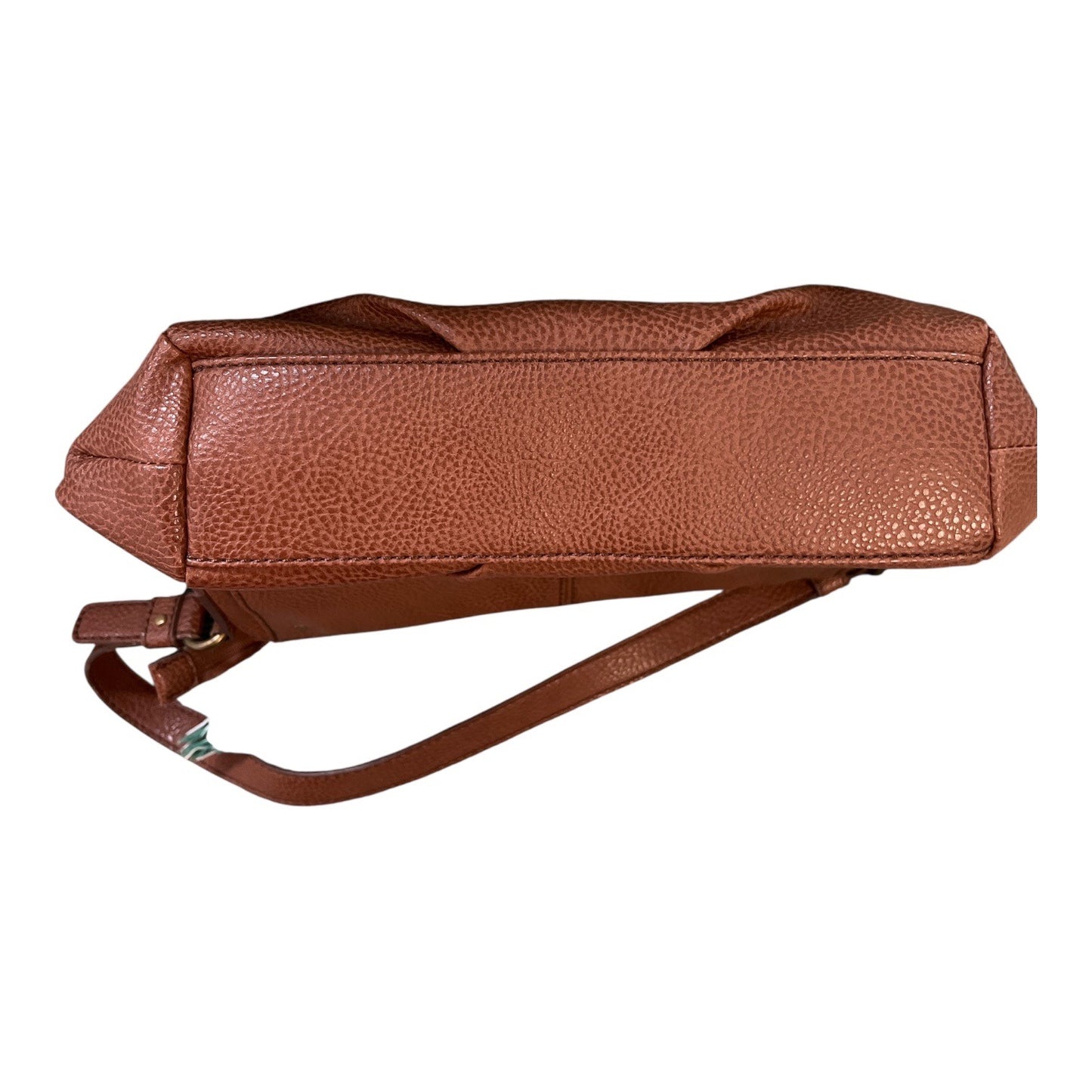 Relic Collection Brown Leather Shoulder Bag Vintage Style Handbag 9x12