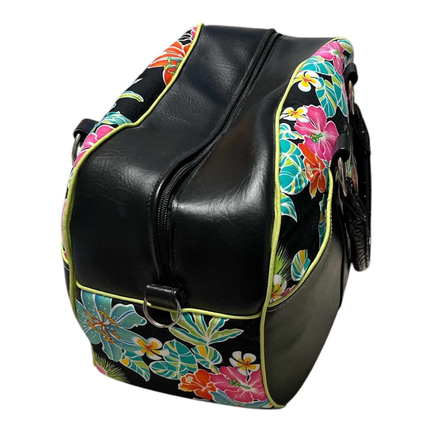 Floral Duffel Bag – Stylish and Spacious, Good Condition