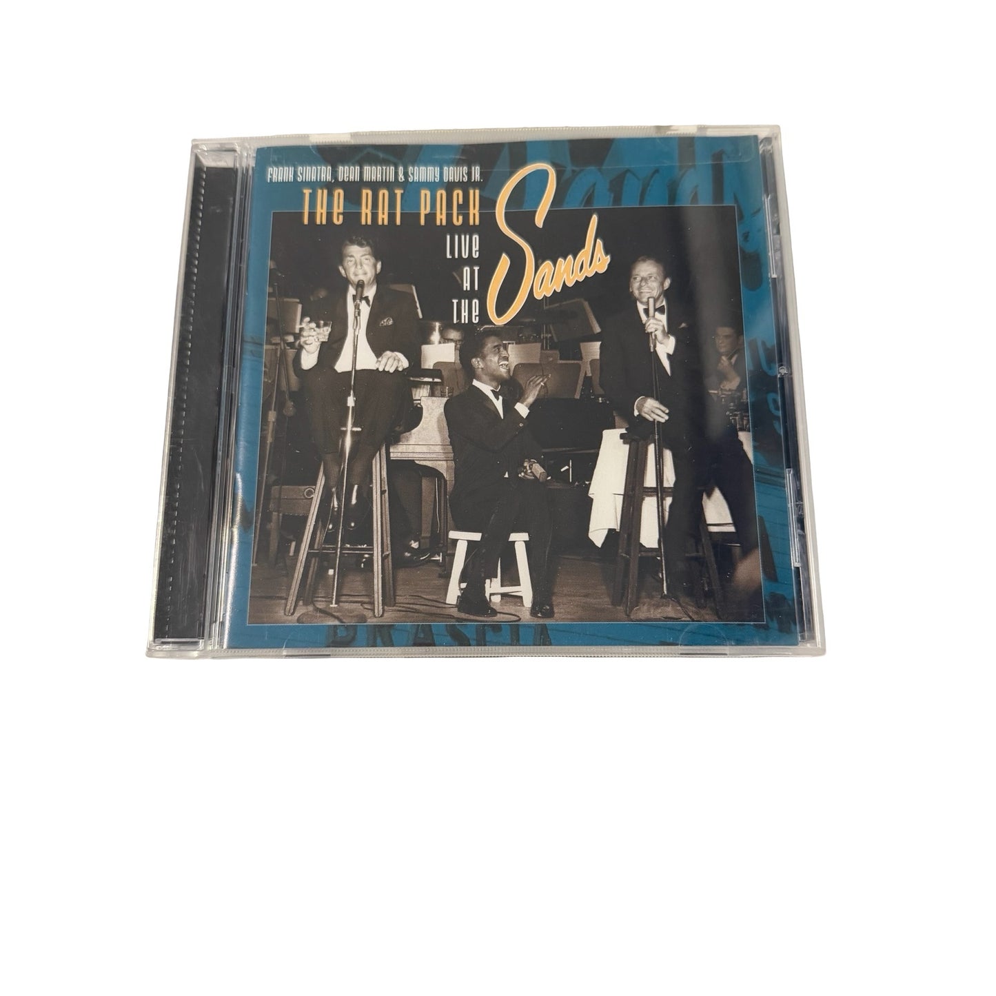 The Rat Pack Live at the Sands CD Frank Sinatra Dean Martin Sammy Davis Jr Capitol 2001