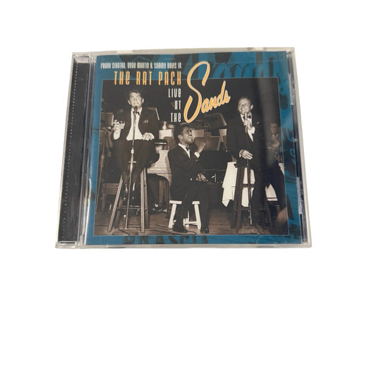 The Rat Pack Live at the Sands CD Frank Sinatra Dean Martin Sammy Davis Jr Capitol 2001