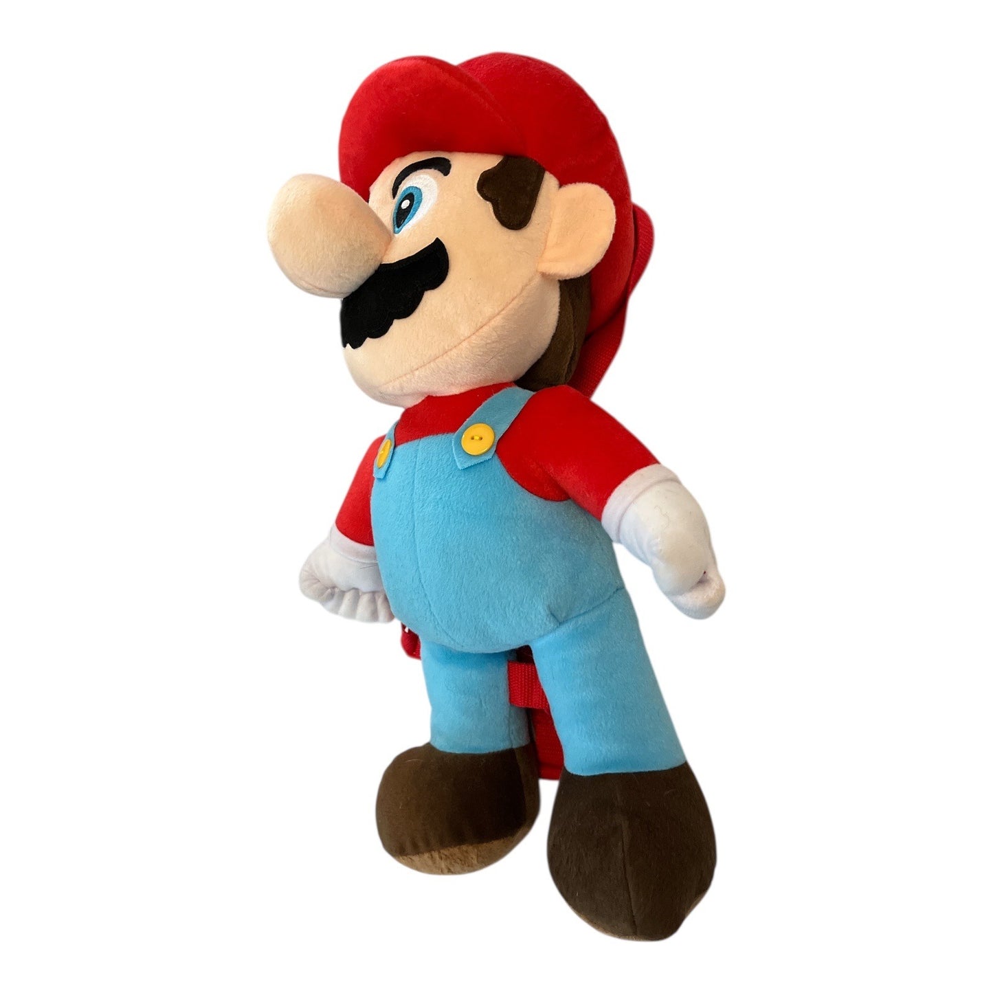 Super Mario Plush Backpack 18” Nintendo 2023 Mario Character Stuffed Toy Bag