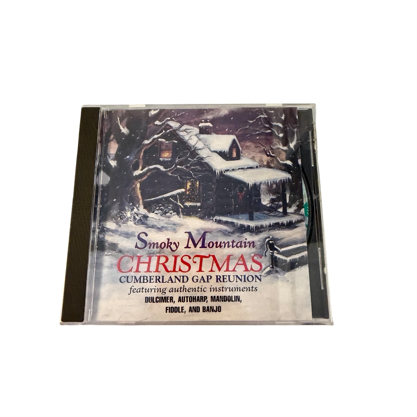 Smoky Mountain Christmas Cumberland Gap Reunion CD 1991 Silver Bells Music Holiday