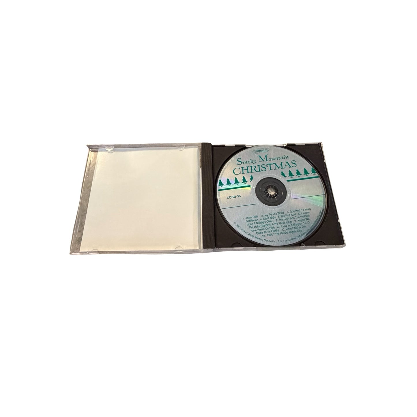 Smoky Mountain Christmas Cumberland Gap Reunion CD 1991 Silver Bells Music Holiday
