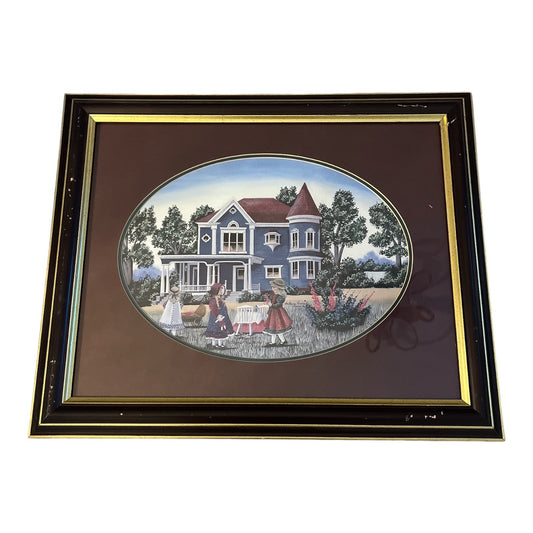 Catherine Karnes Munn Limited Edition Print – Sister’s Tea Party – Signed COA