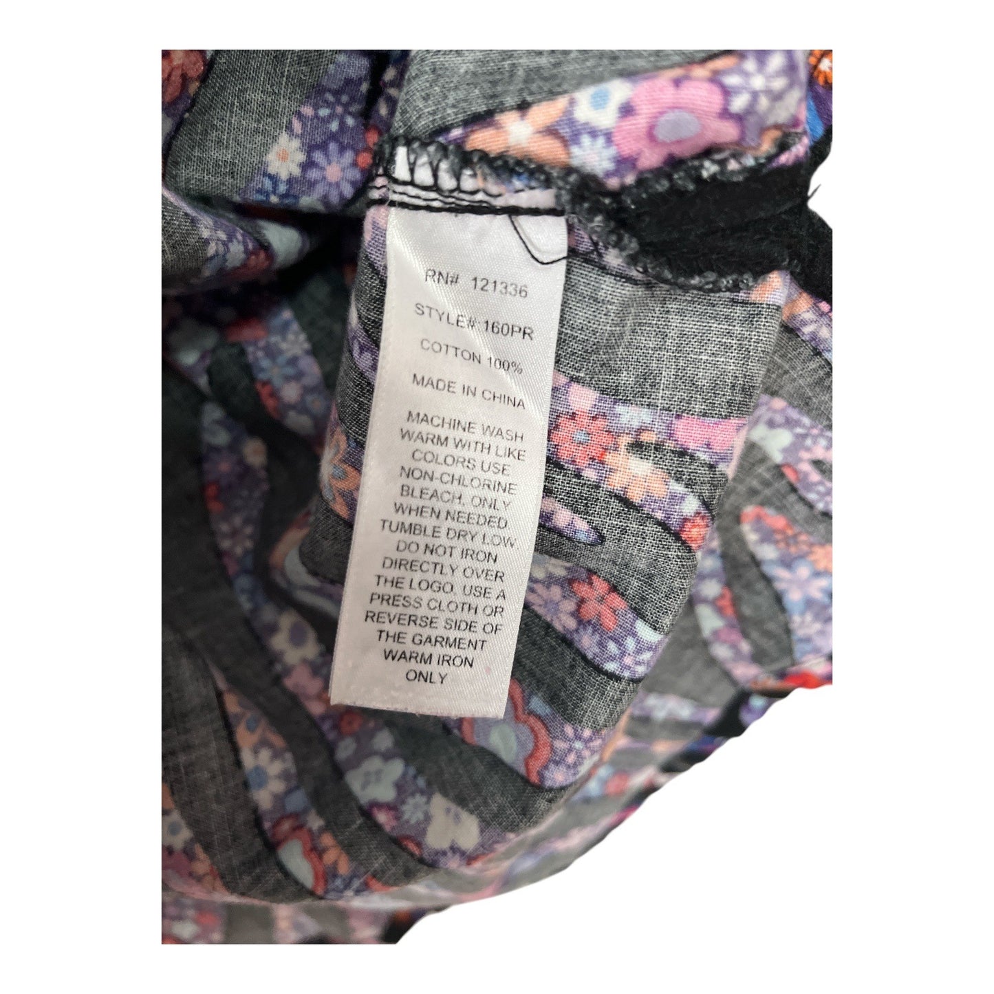 Set of 2 XL Koi Women’s Scrub Tops Floral & Abstract Prints 100% Cotton