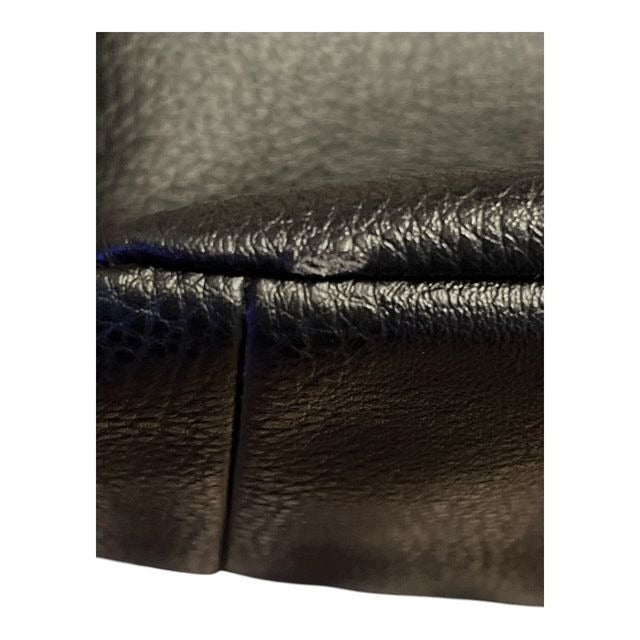 Relic Tote Bag Gray Felt & Black Faux Leather Shoulder Bag Early 2000s Vintage