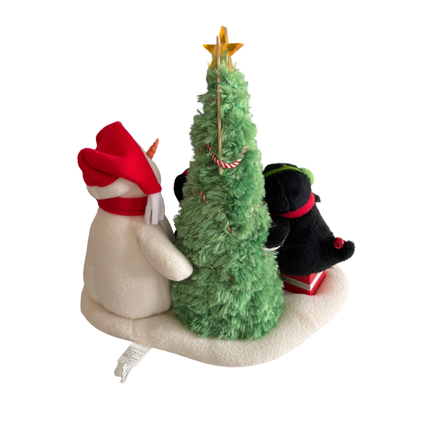 Hallmark Jingle Pals 2006 Animated Snowman Penguins Christmas Tree Sings Rockin Around