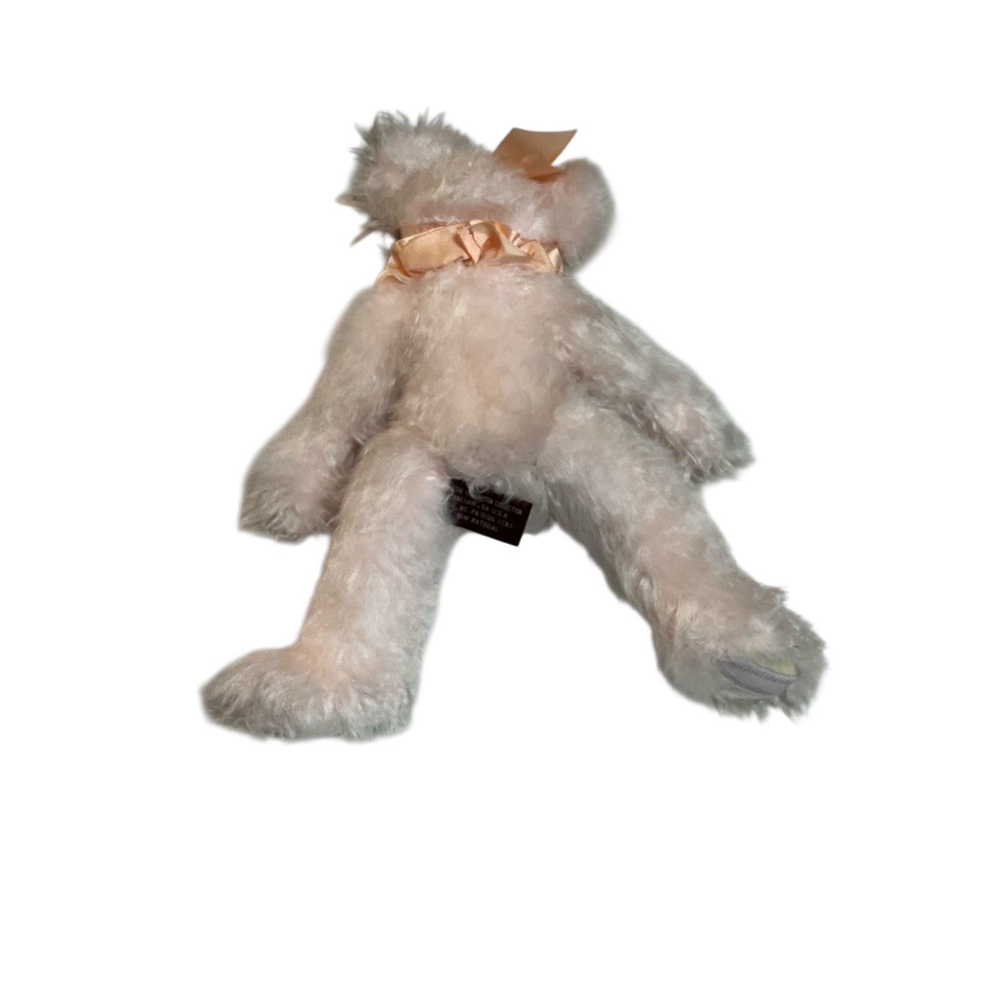 Bearington 10th Anniversary Charity Bear Pink Plush Limited Edition