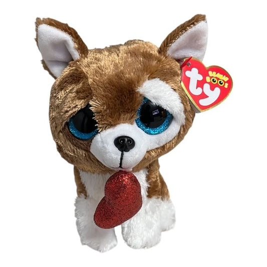 Ty Beanie Boos Smootches Valentine’s Day Dog Plush – 6” – Retired 2018 – New with Tags