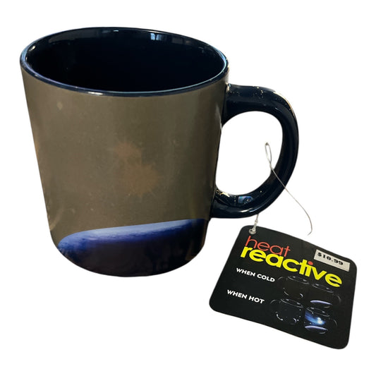 Heat Reactive Celestial Sky Color Changing Mug 16 oz New With Tags Space Planet Coffee Cup