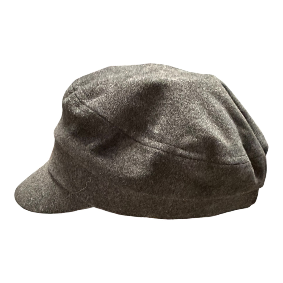 August Hat Company Gray Newsboy Bakerboy Cap Women's One Size 21-22 Inch
