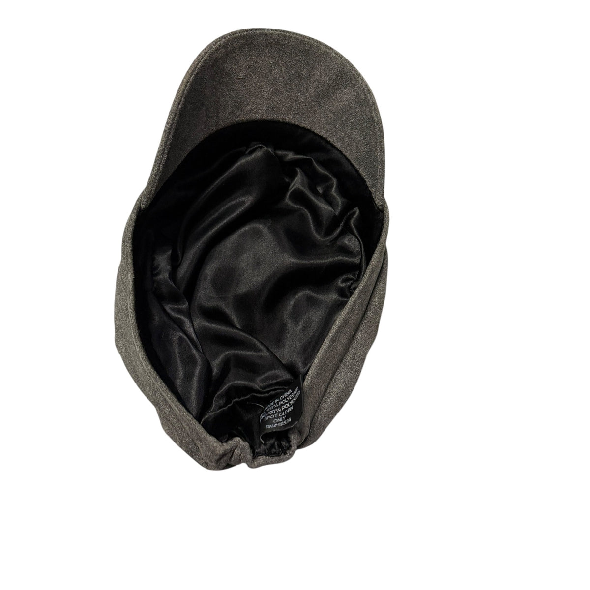 August Hat Company Gray Newsboy Bakerboy Cap Women's One Size 21-22 Inch