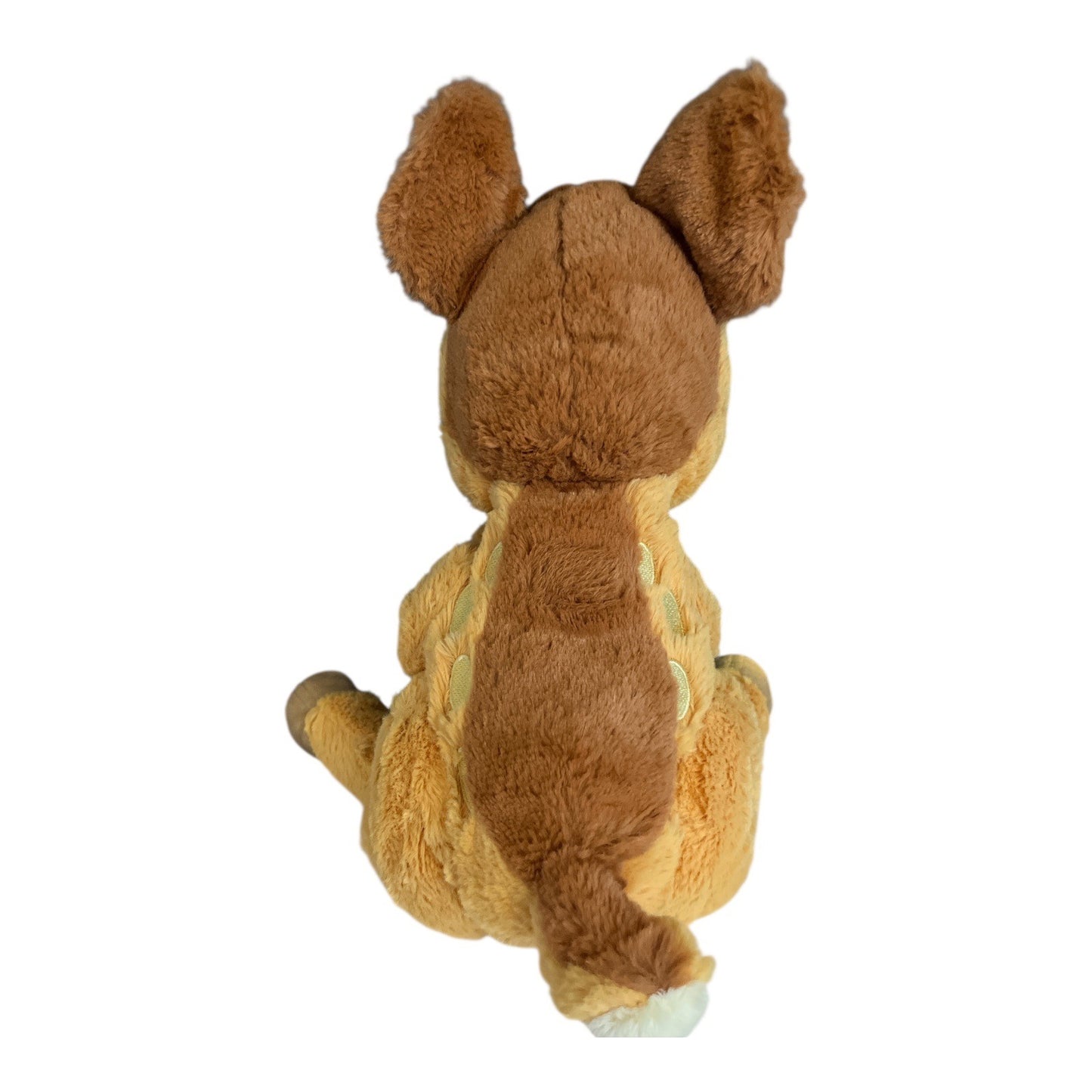 Disney Bambi Plush Deer – 10” Stuffed Animal – Embroidered Eyes – Soft Brown & Cream – c. 2010s