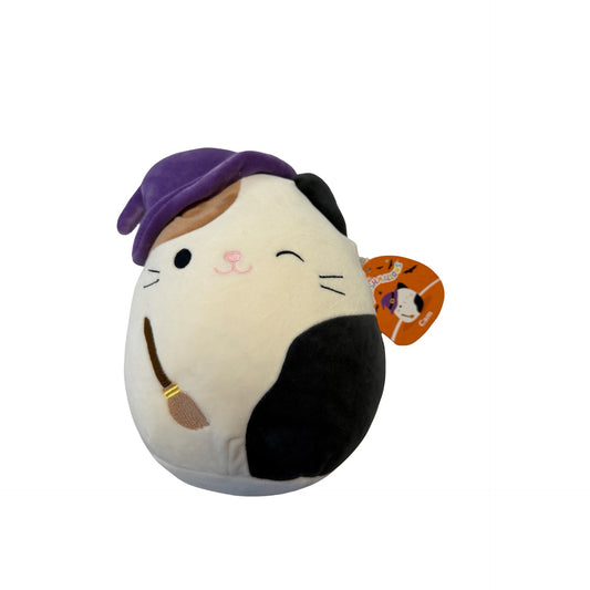 Squishmallows Cam Calico Cat Witch Halloween Plush 8" Jazwares NWT Cute Soft Toy