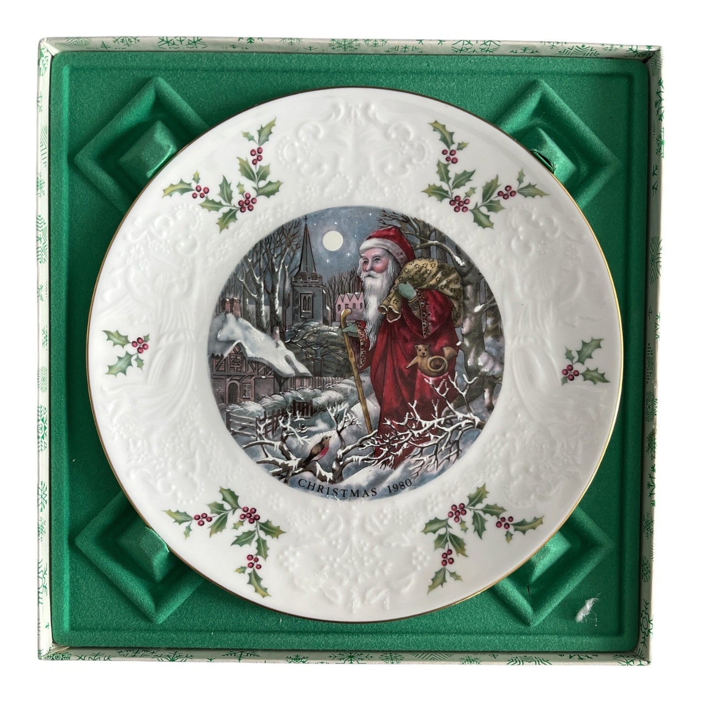 Royal Doulton Christmas Plate – 1980 Father Christmas