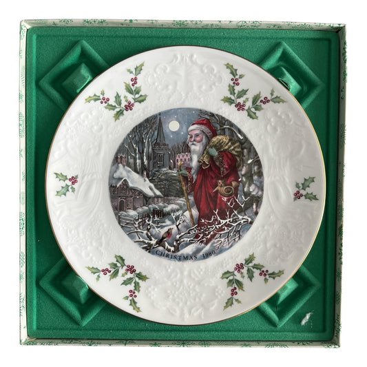 Royal Doulton Christmas Plate – 1980 Father Christmas