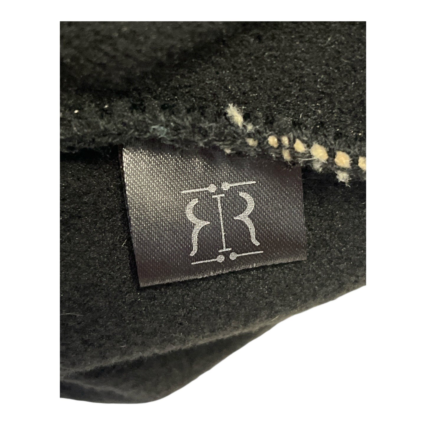 Y2K Robin Ruth Austria Knit Trapper Beanie Ear Flap Hat Pom Pom