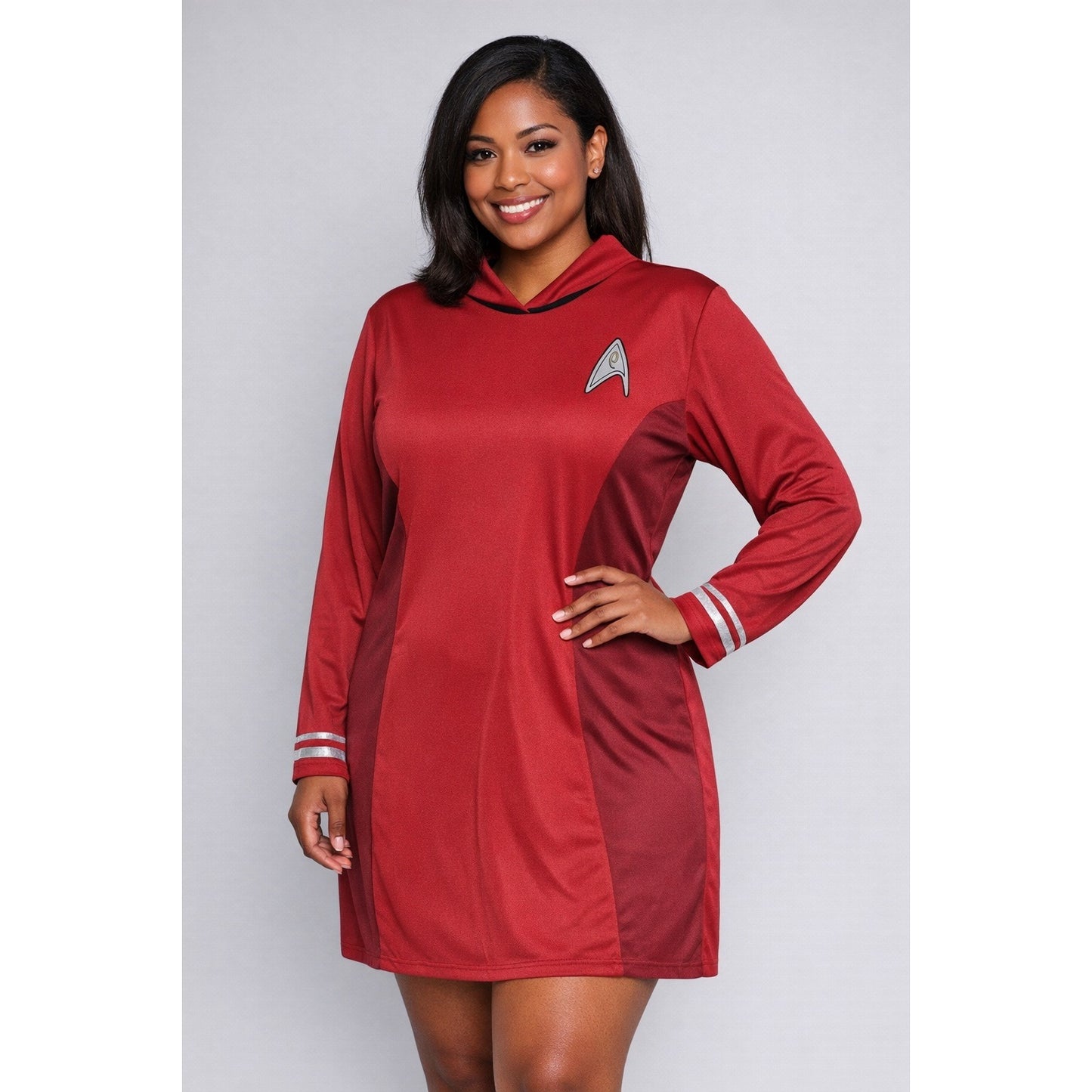 Star Trek Red Command Dress Women’s Large Sci Fi Costume Uniform Cosplay
