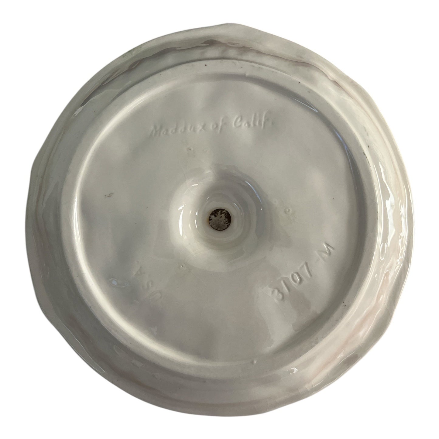 Vintage Maddux of California Ceramic Handled Dish Grapevine Pattern USA 3107-M