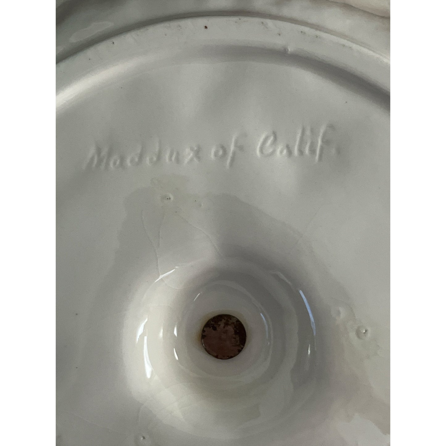 Vintage Maddux of California Ceramic Handled Dish Grapevine Pattern USA 3107-M