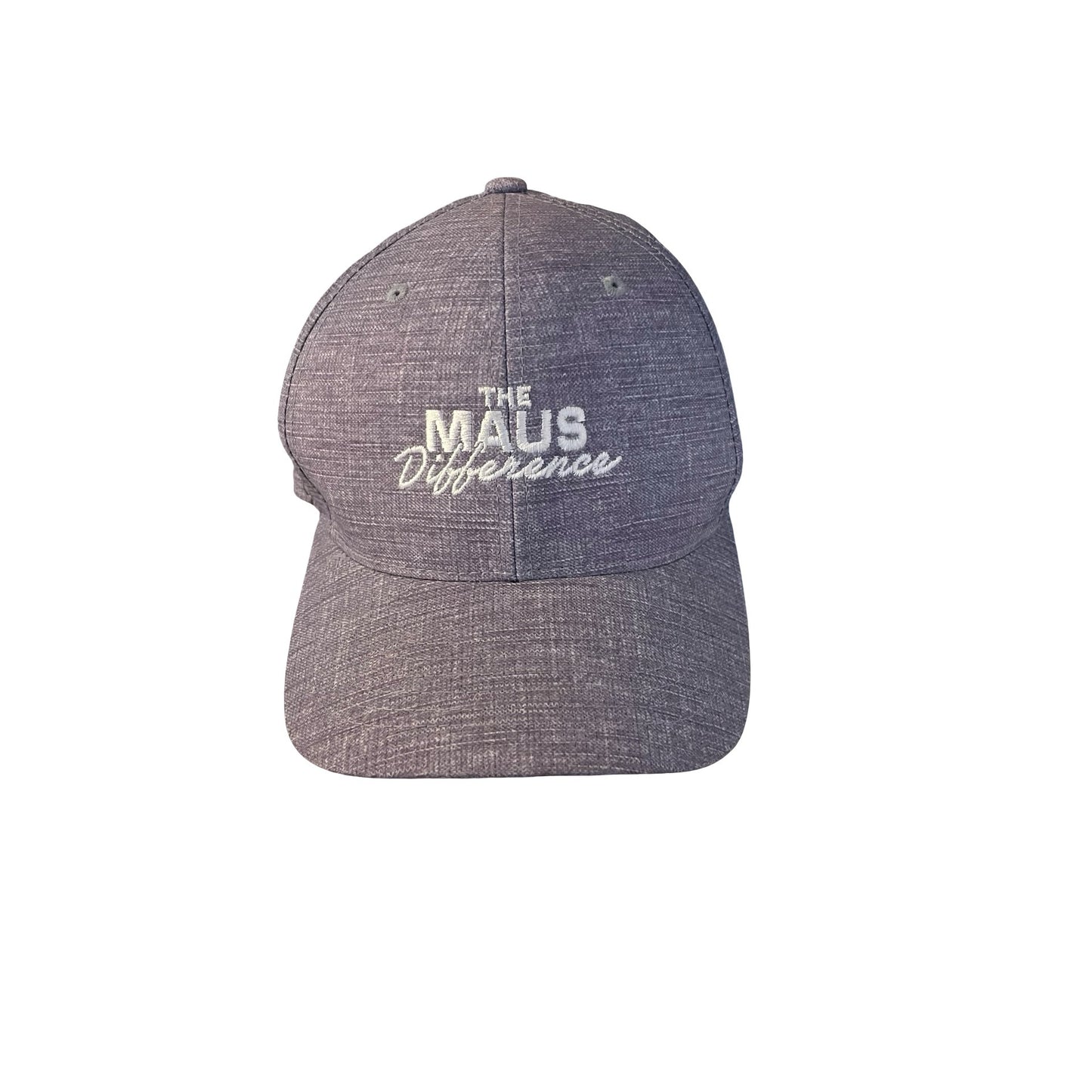 Adidas The Maus Difference Gray Climalite Flexfit Hat S/M Stretch Fit Golf Cap
