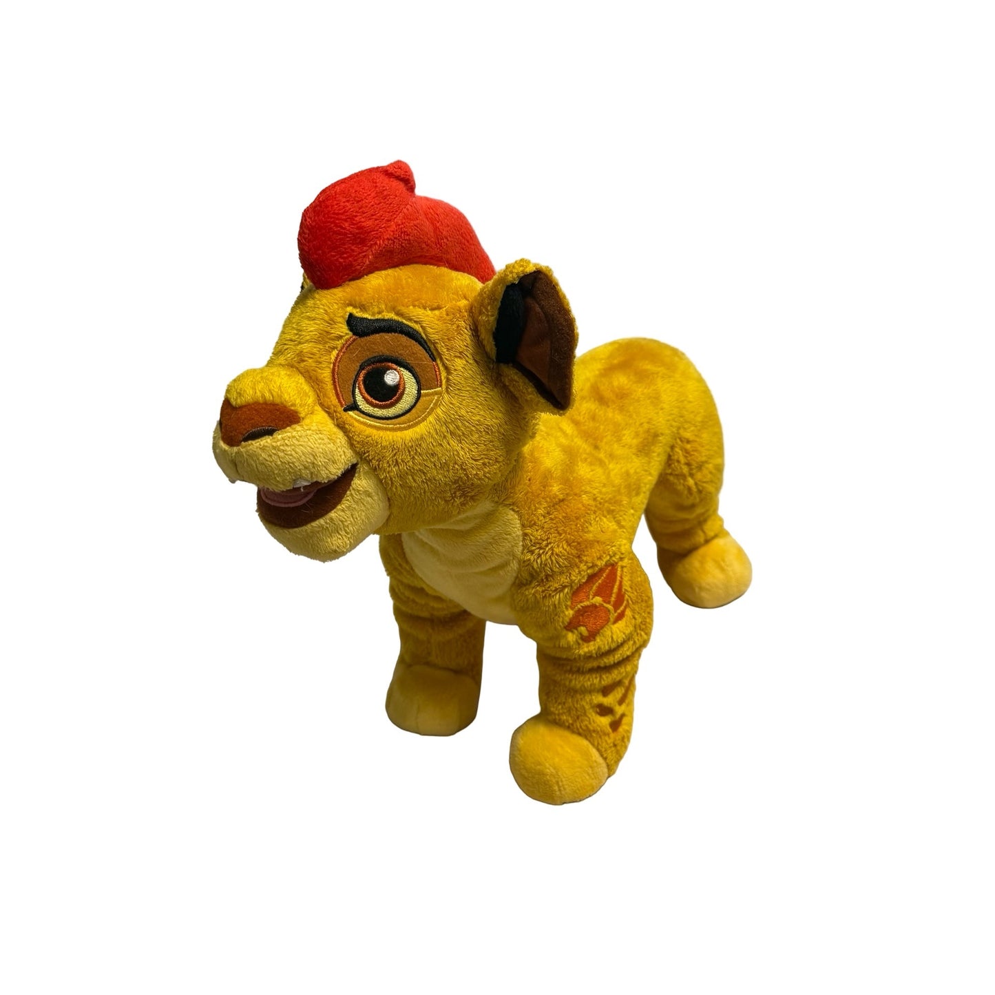 Disney Parks The Lion Guard Kion Plush Stuffed Lion 14" Red Mane Lion King Toy