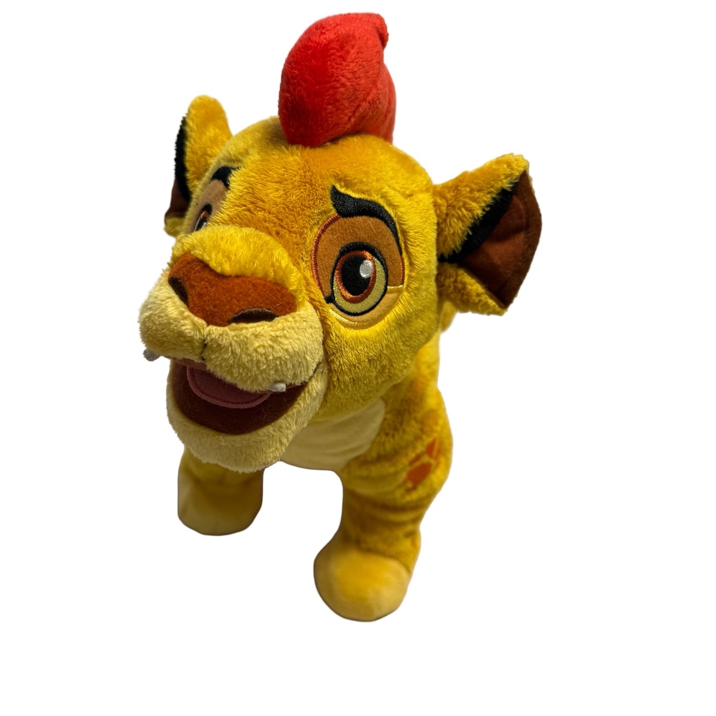 Disney Parks The Lion Guard Kion Plush Stuffed Lion 14" Red Mane Lion King Toy