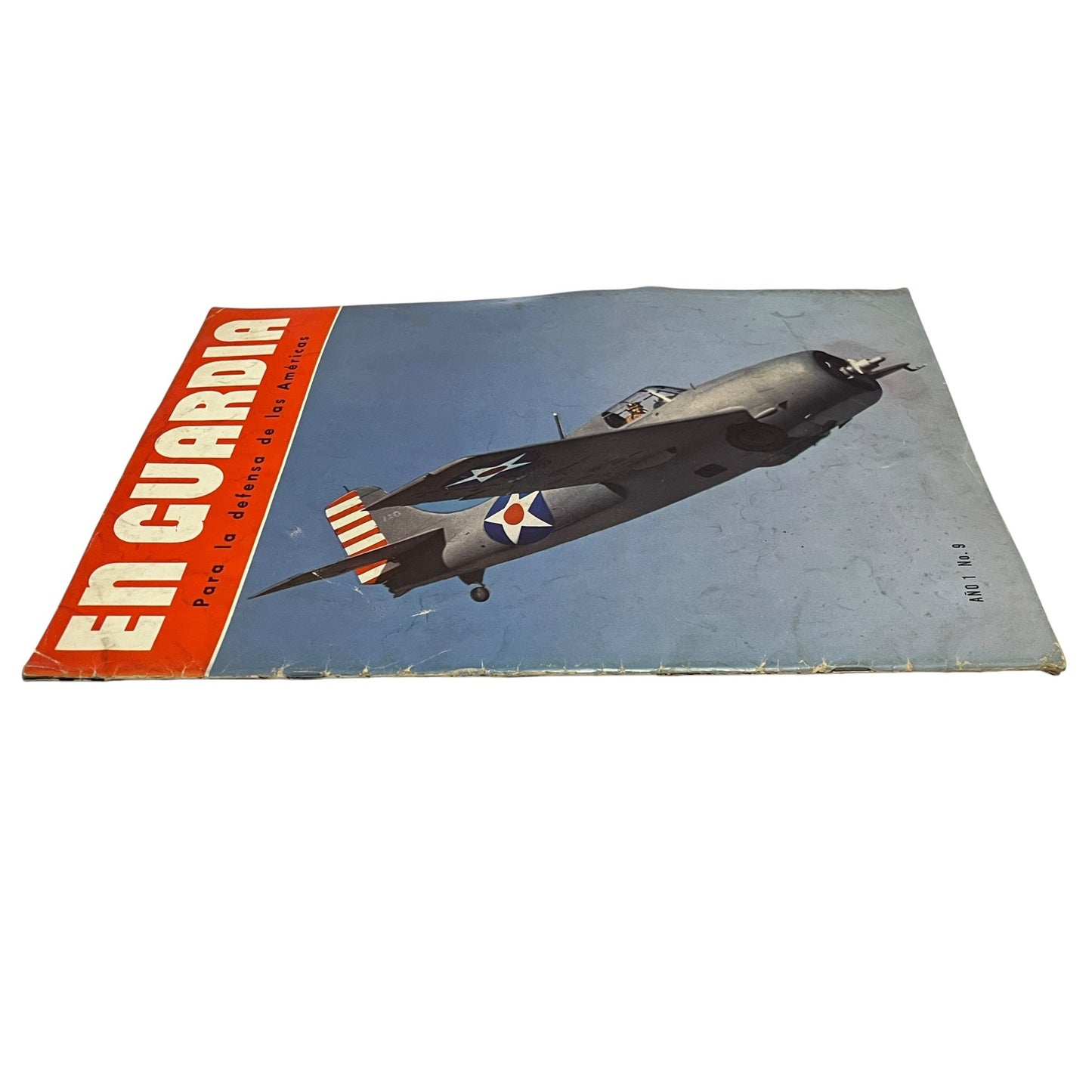 En Guardia Spanish Military Magazine Año 1 No 9 WWII Era Aviation Defense Publication