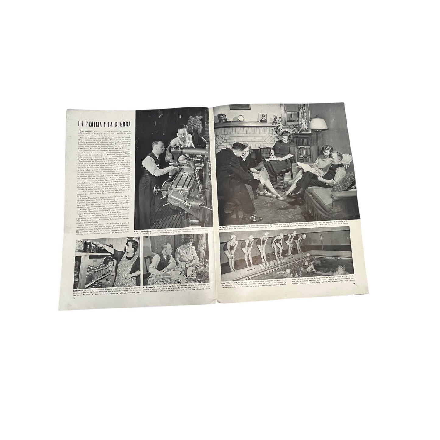En Guardia Spanish Military Magazine Año 1 No 9 WWII Era Aviation Defense Publication