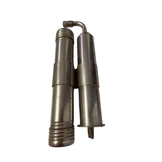 Vintage Hand Pump Pressure Oil Gun Lubricating Oiler Steel Machine Shop Garage Tool