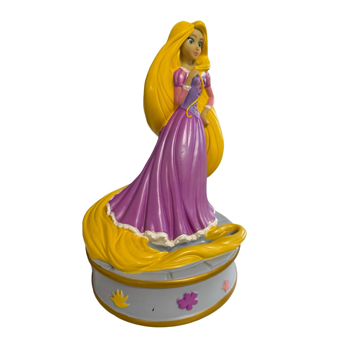 Disney Tangled Rapunzel Coin Bank Plastic Figure Princess Piggy Bank