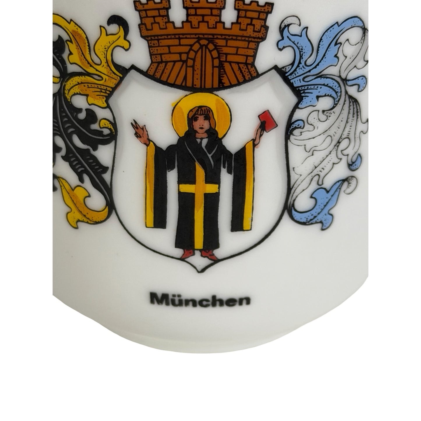 Vintage Weiden Bavaria München German City Crest Porcelain Souvenir Cup