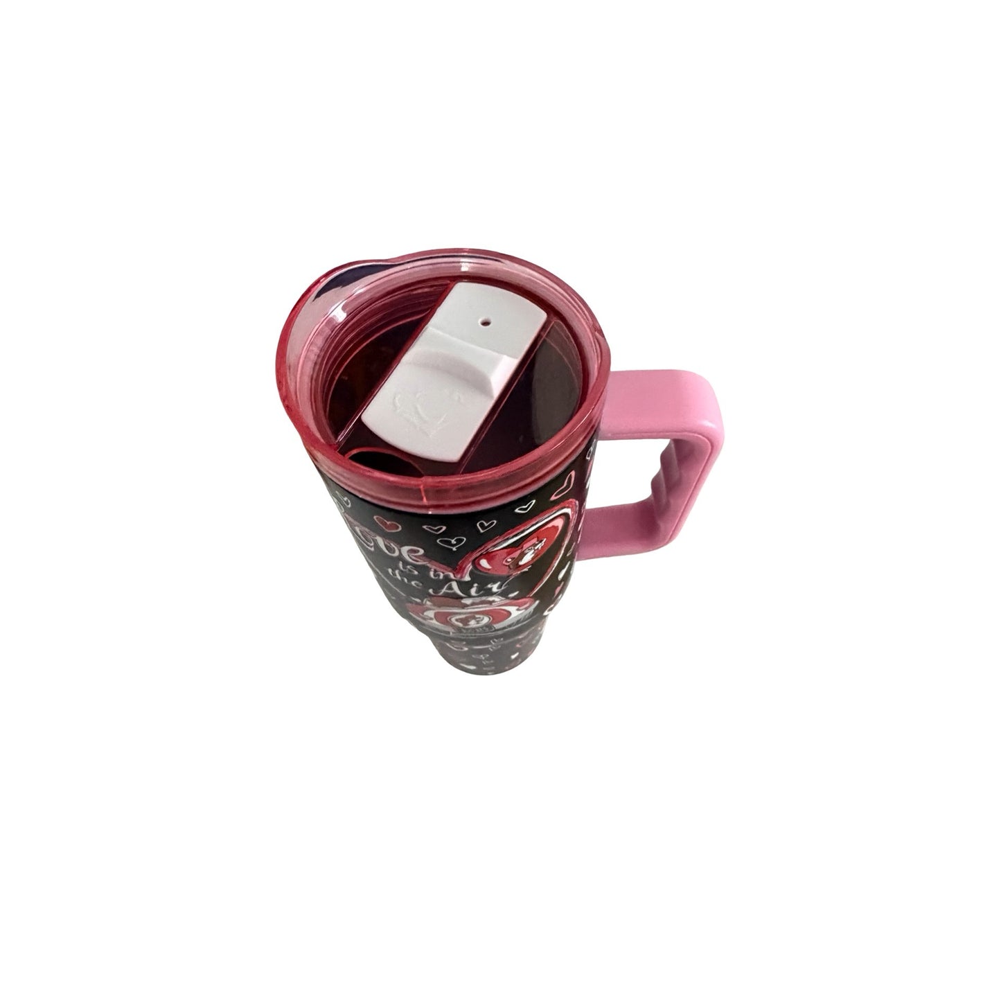 Buc-ee's Love Is In The Air Valentine's Day 40 Oz Yukon Outfitters Insulated Travel Tumbler