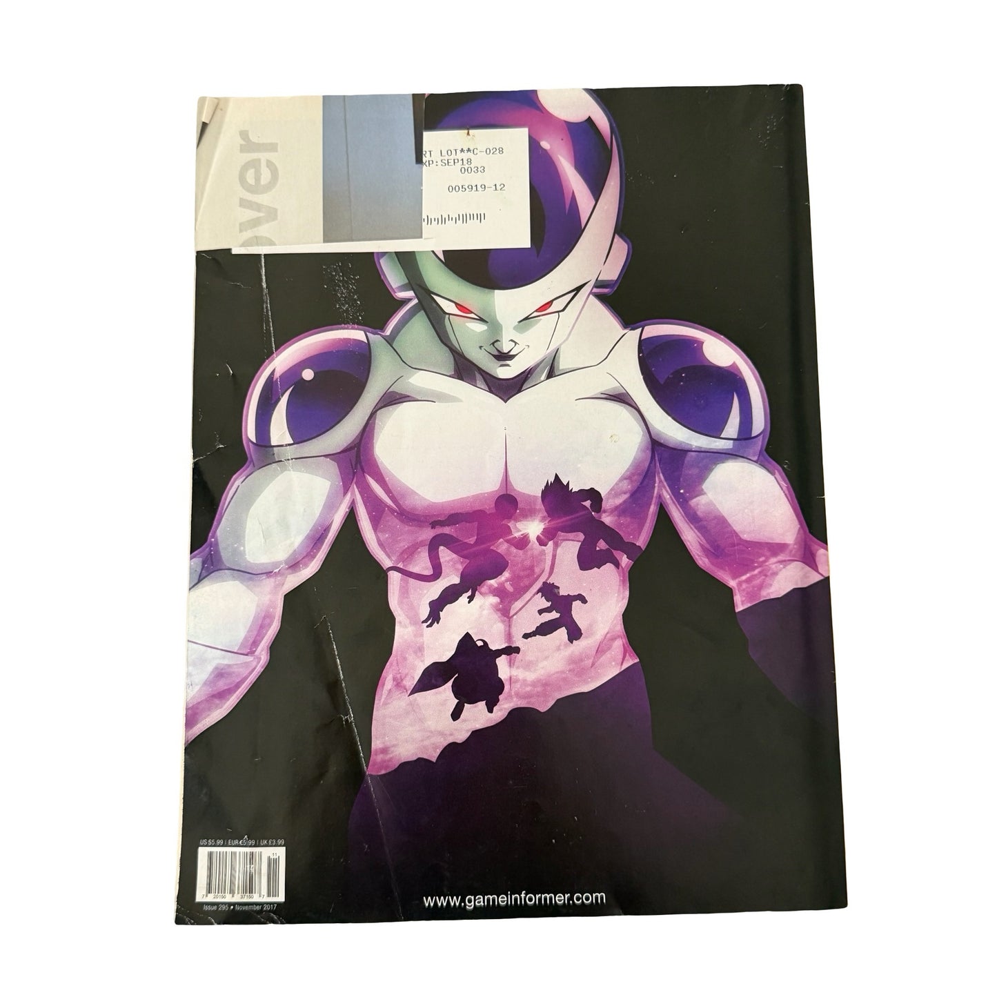 Game Informer Magazine Issue #295 November 2017 Dragon Ball FighterZ Cover Goku Xbox One X