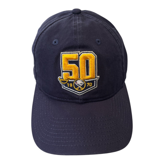 Buffalo Sabres Black & Gold Adjustable Hat