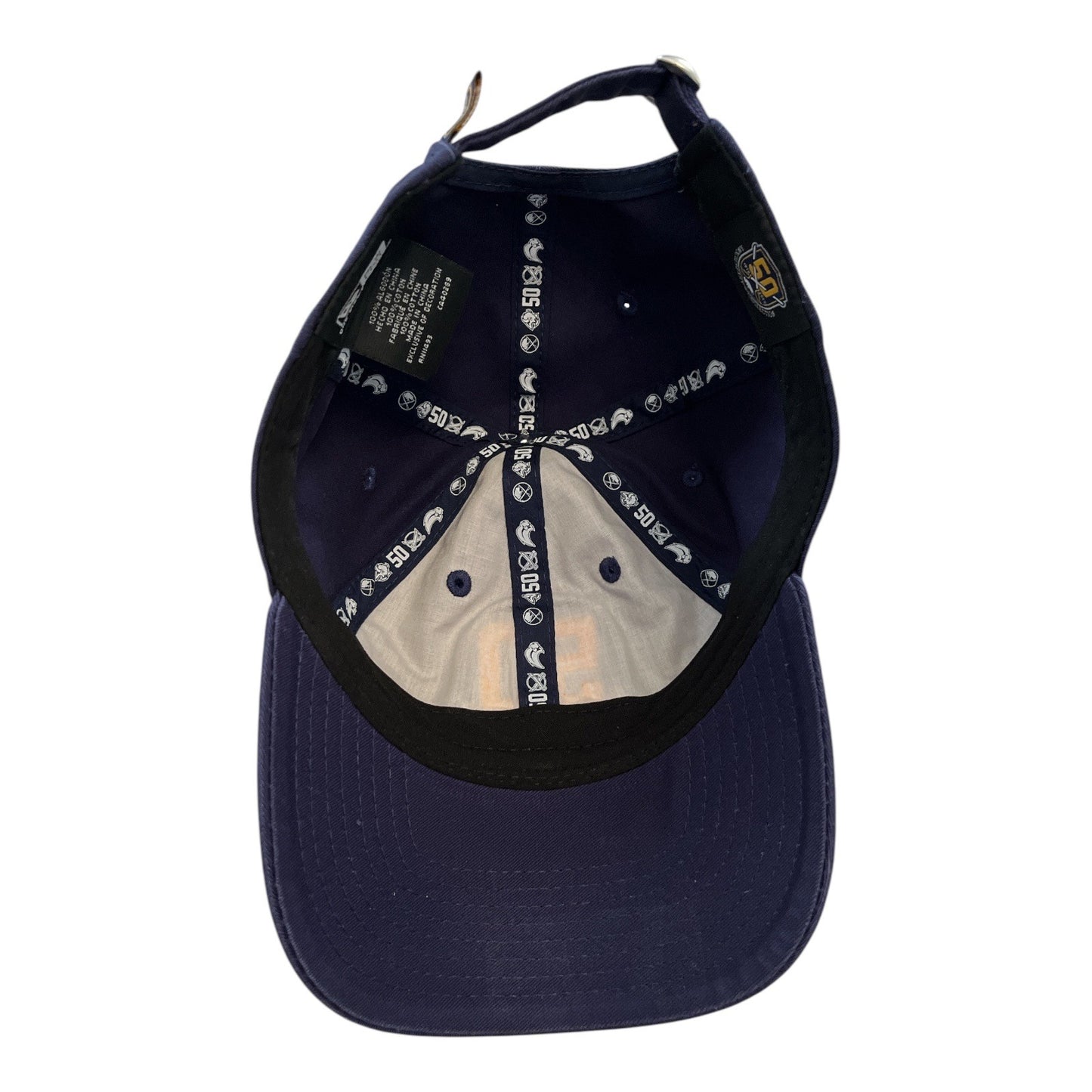 Buffalo Sabres Black & Gold Adjustable Hat