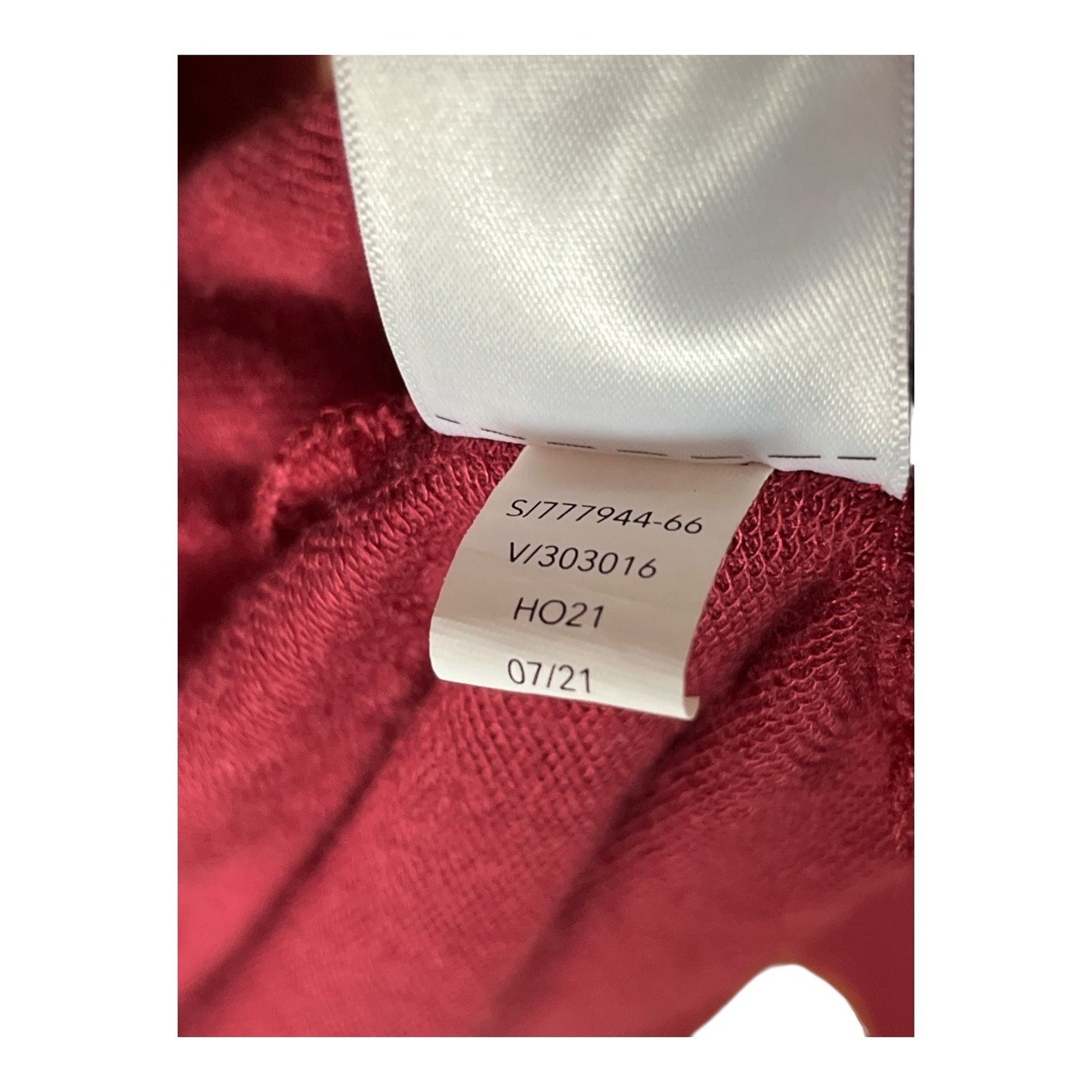 Athleta Pranayama Wrap Cardigan Women’s Medium Burgundy Open Front