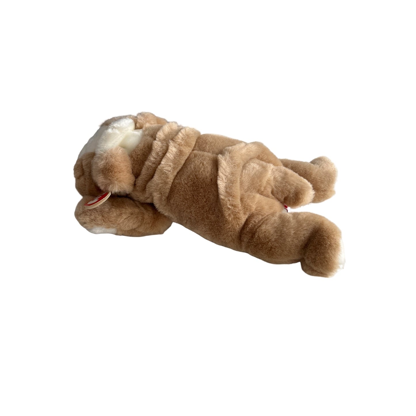 1995 Ty Wrinkles Bulldog Plush 12 Inch Vintage Ty Beanie Baby Style Dog
