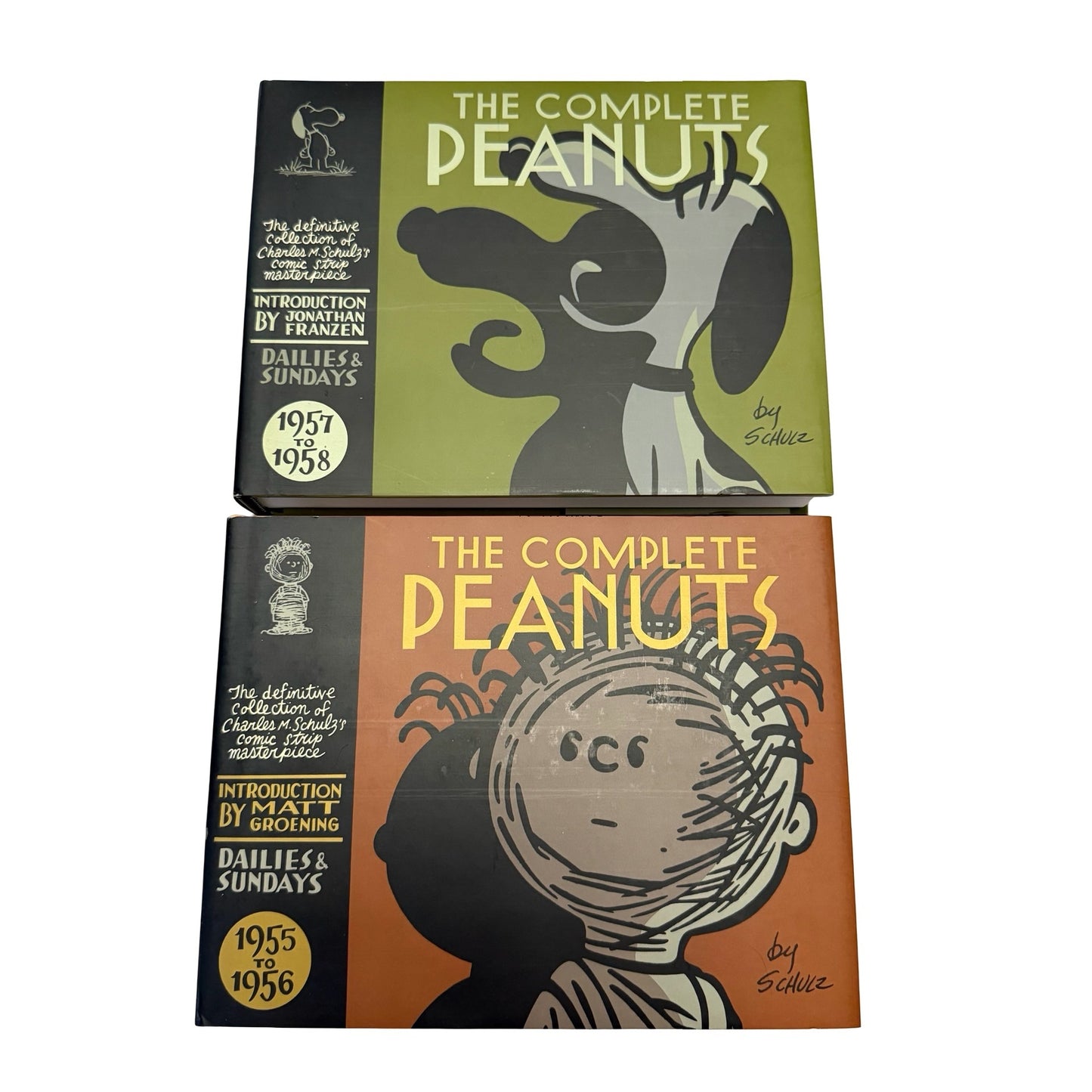 The Complete Peanuts 1955-1958 Charles M Schulz 2 Volume Hardcover Box Set Fantagraphics