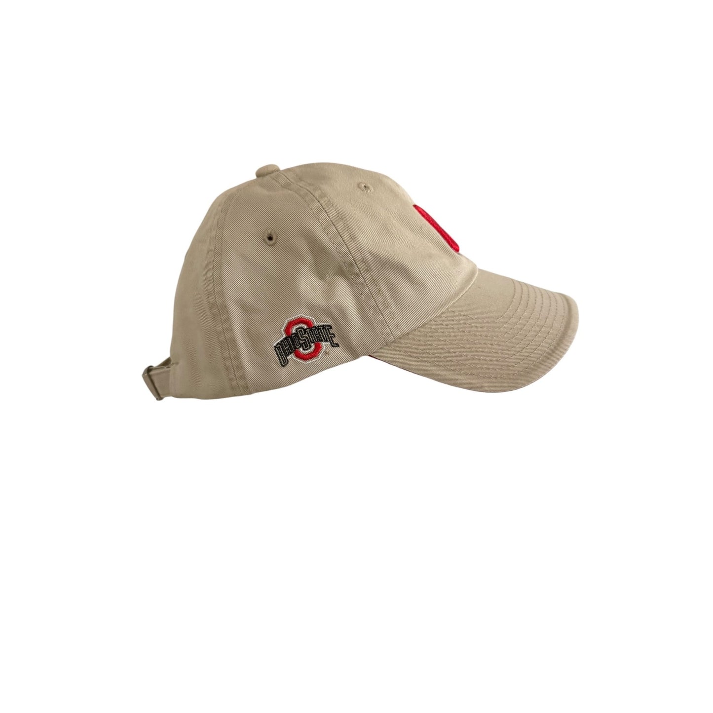 Ohio State Buckeyes Starter Adjustable Strapback Hat Tan OSU NCAA Cap