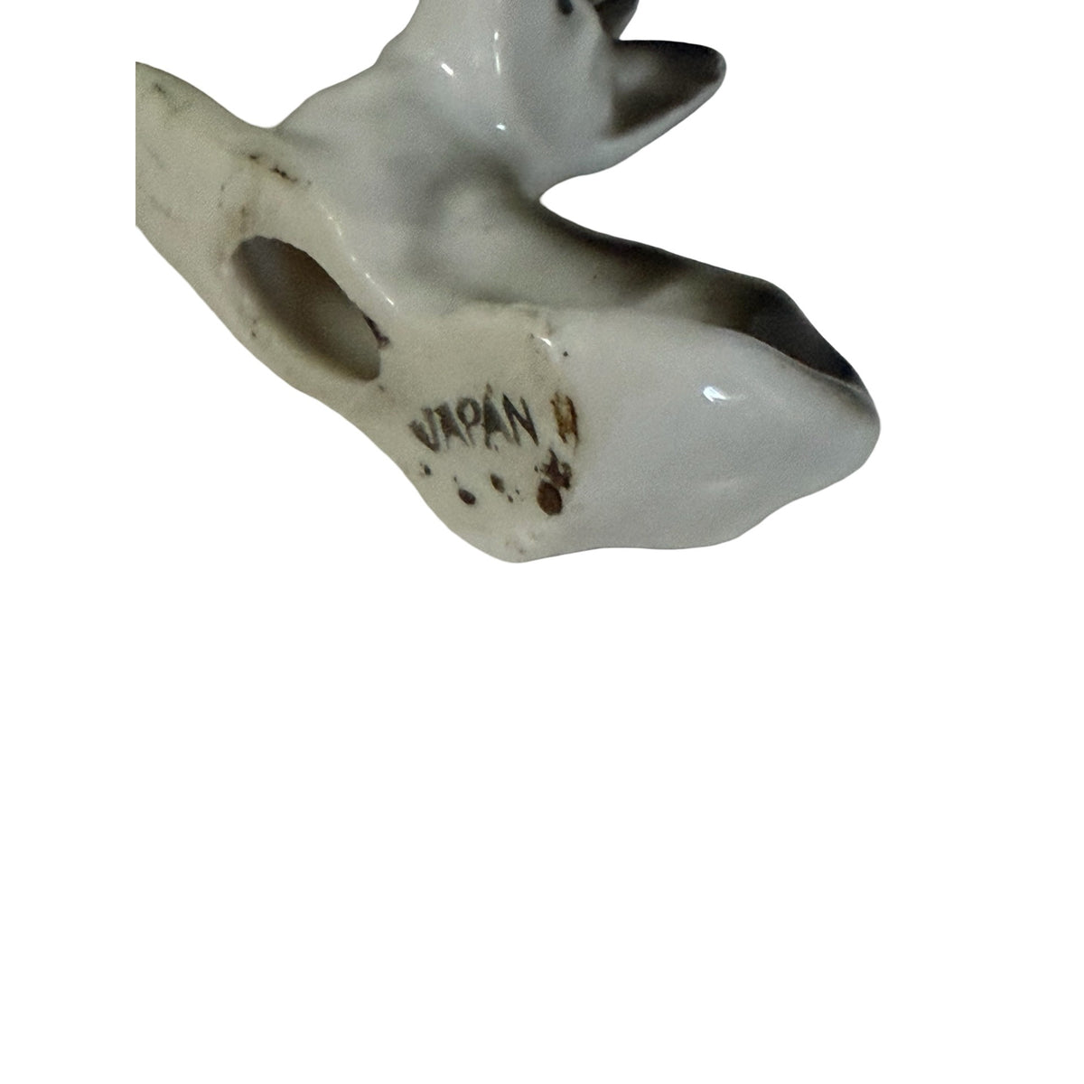 Vintage Miniature Porcelain German Shepherd Dog Family Figurines Japan Set of 3